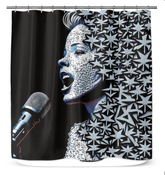Harmony in Watercolors Shower Curtain